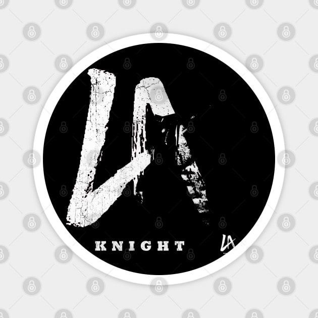 LA Knight - WWE // black white design // LA Knight Magnet by YukieapparelShop
